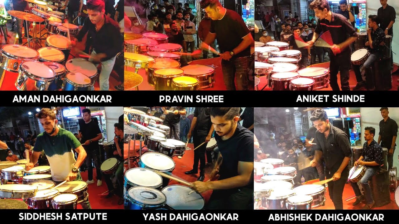 Solo Masters In A Row🔥 | Natrang Song | Ajinkya Musical Group | Banjo Party, Mumbai, 2021
