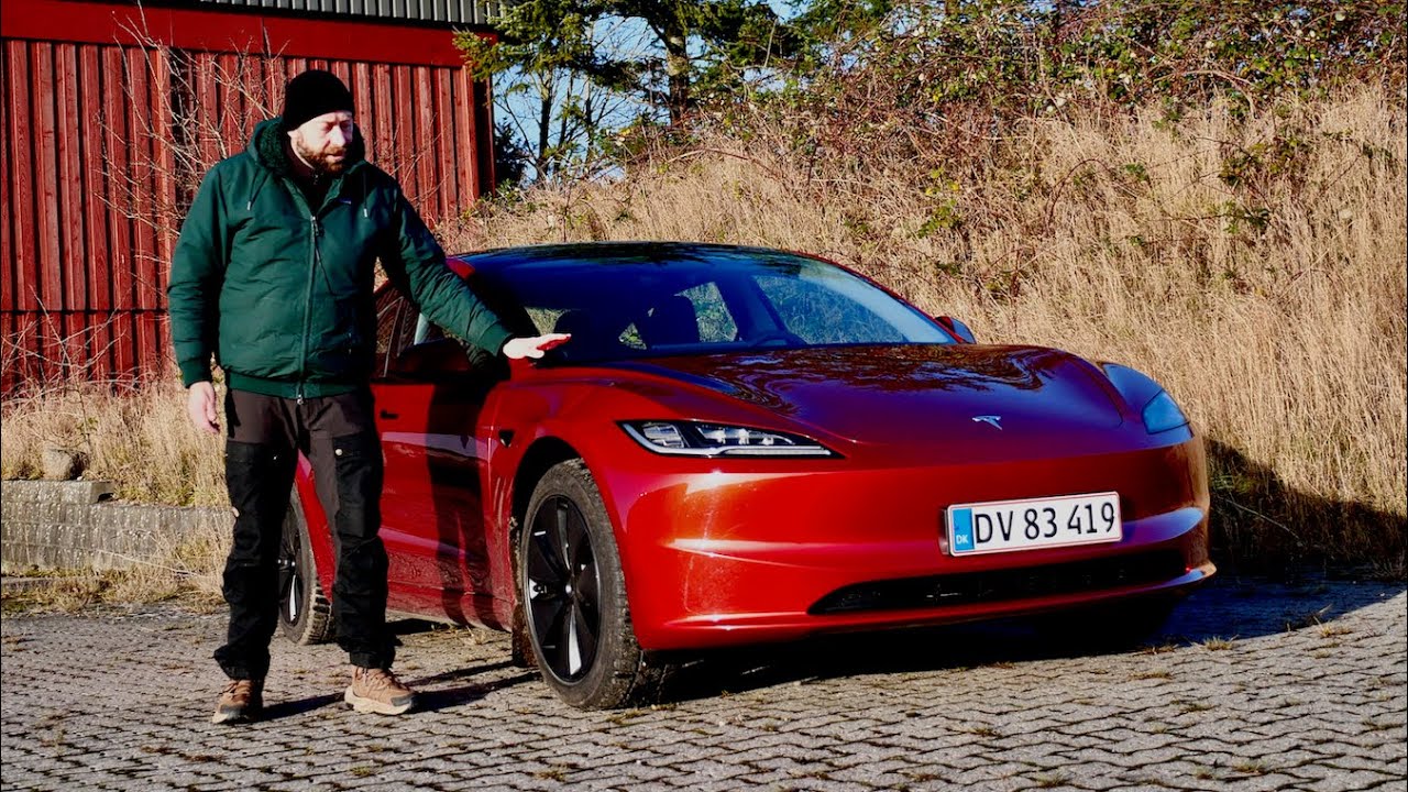 Første tur: Vildt, hvad 340.000 kr. giver i faceliftet Tesla Model 3