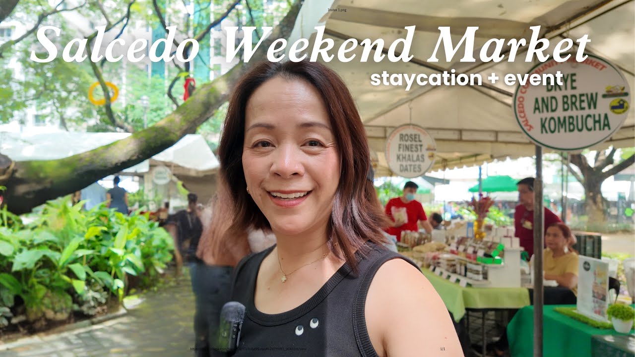 Home Vlog: Salcedo weekend market, staycation and event!   | Mommy Haidee Vlogs