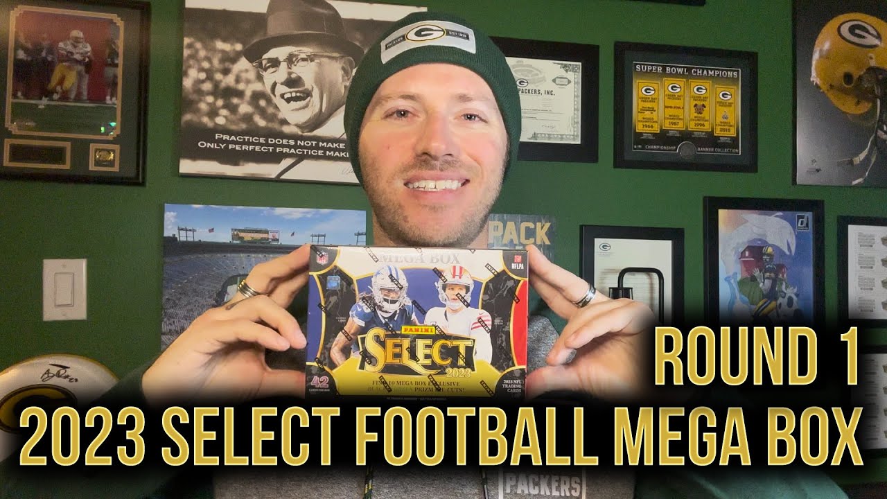 Ripping A SELECT 2023 FOOTBALL MEGA BOX!!! Round 1
