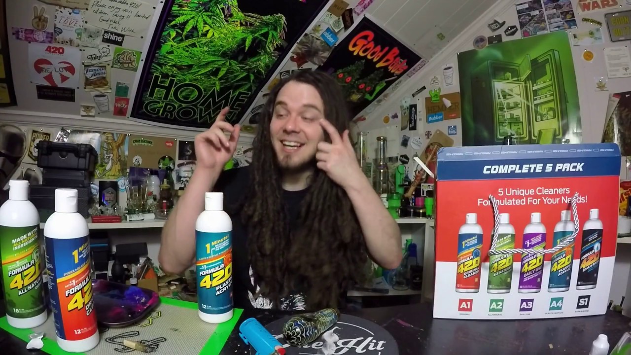 FORMULA 420 BONG CLEANER UNBOXING
