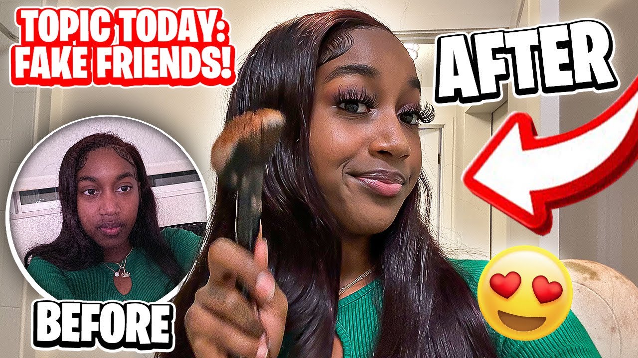 Full Glam Makeup Routine| ☕️ On Fake Friends[TeeTee]