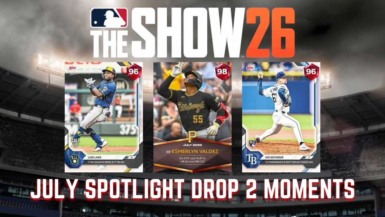 MLB The Show 26: как пройти моменты июля Spotlight Drop 2 (прибл. 30 минут)