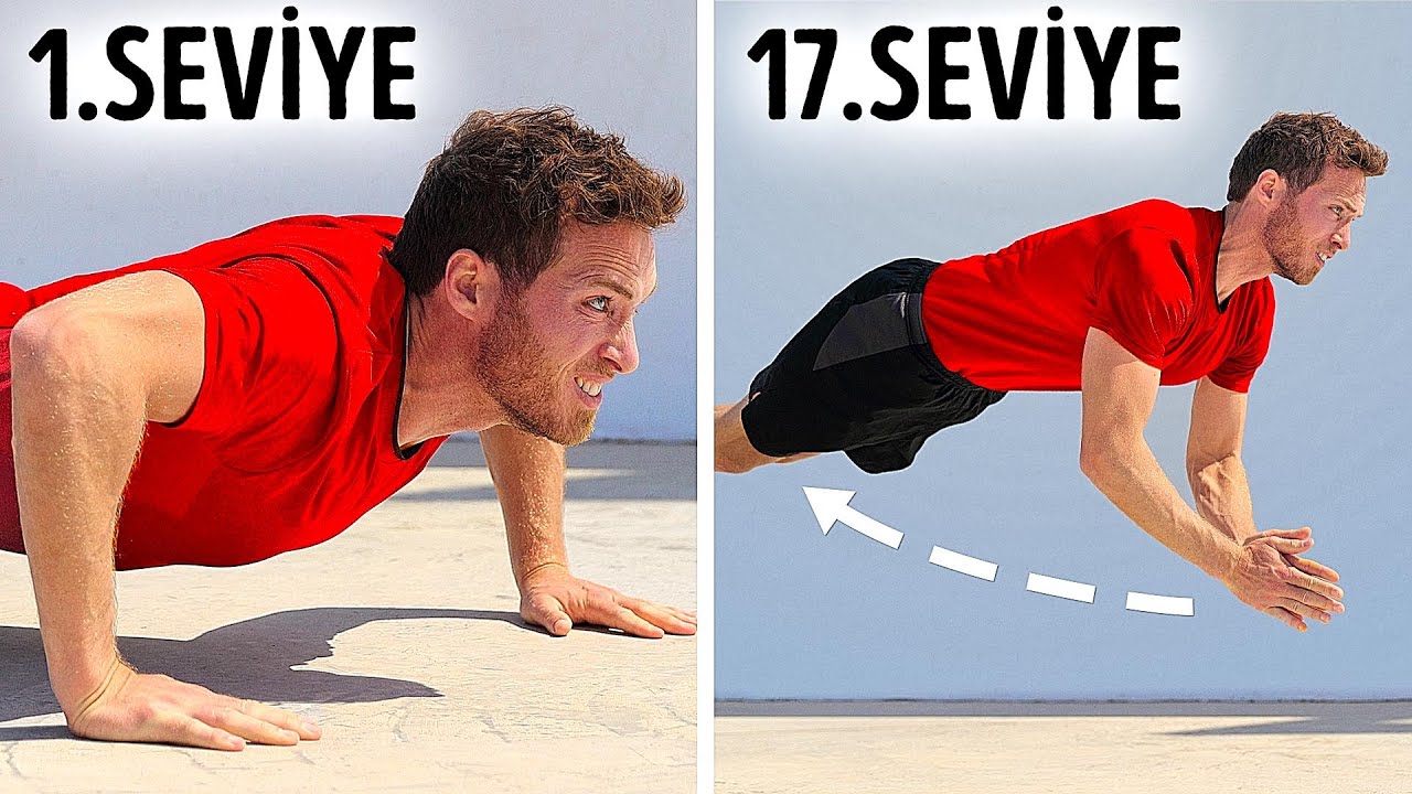 1.Seviyeden 17. Seviyeye Kadar Şınav! Siz Hangi Seviyedesiniz? (İlk %5’te Olup Olmadığınızı Görün)