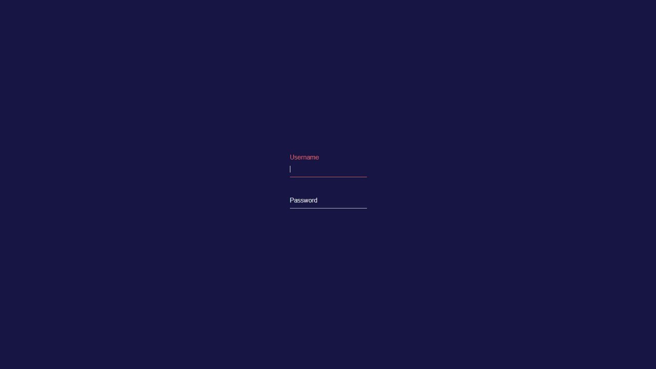 Floating Label - Html And Css