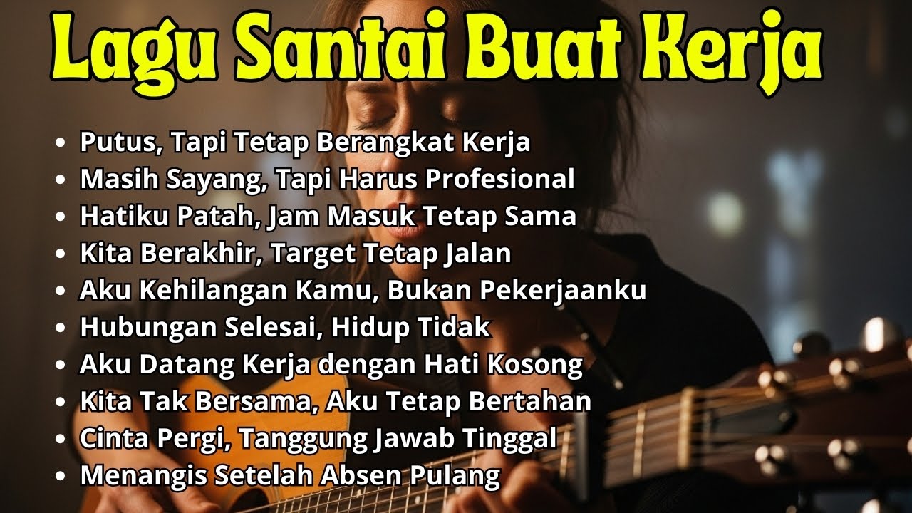 🎼 Playlist Lagu Kerja Santai Paling Stabil 2026 | Full Album Slow Rock