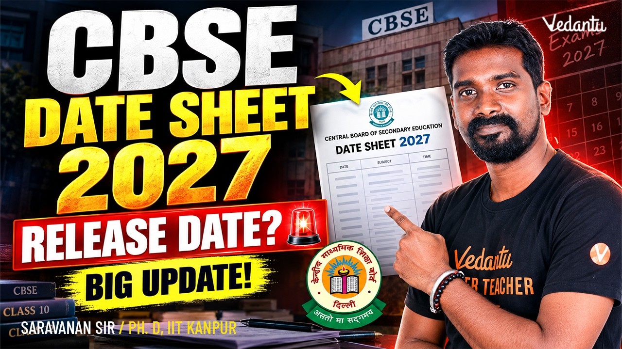 🚨 CBSE DATE SHEET 2027: BIG UPDATE! 😱 Release Date Finally Revealed? | Saravanan Sir