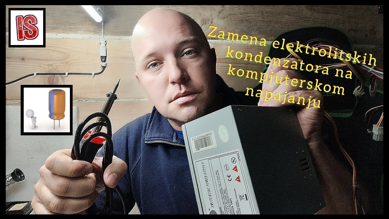 Zamena elektrolitskih kondenzatora na kompjuterskom napajanju