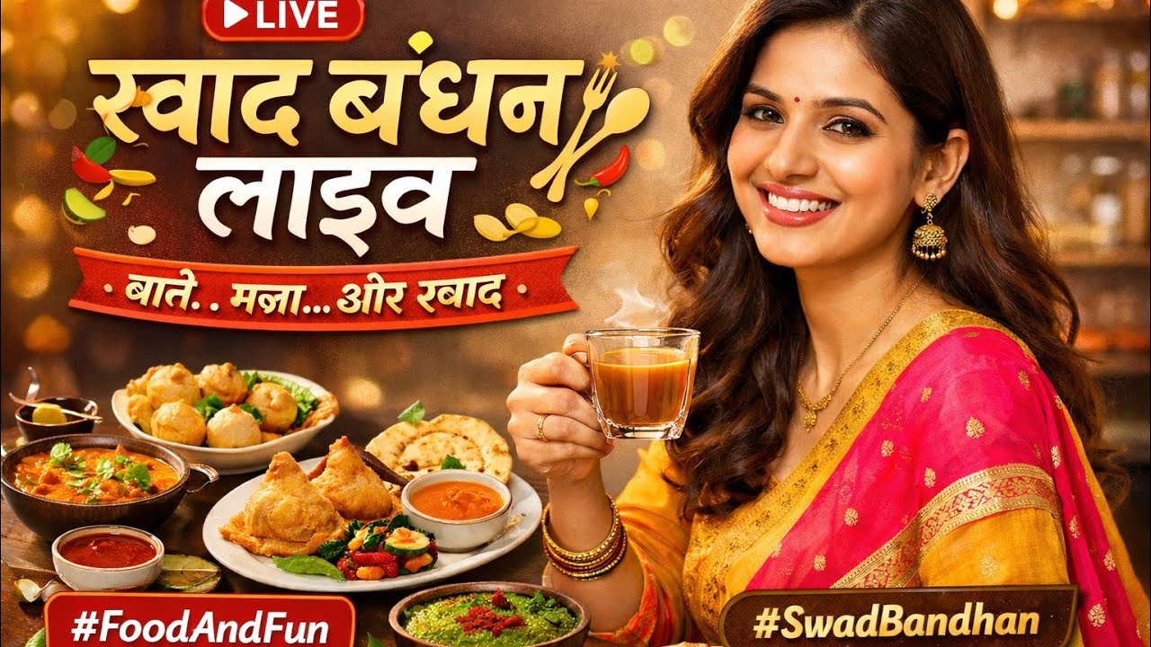 Swad Bandhan is live Chai Pe Charcha Live | Aao Baatein Karein