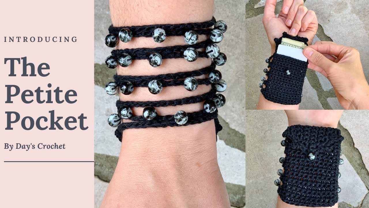 No-Sew Crochet Wrist Wallet