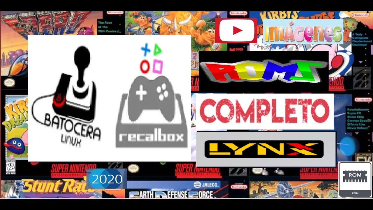 Pack Lynx Roms Batocera - Recalbox con sus imágenes y Videos completos - LYNX ROMS!!!!