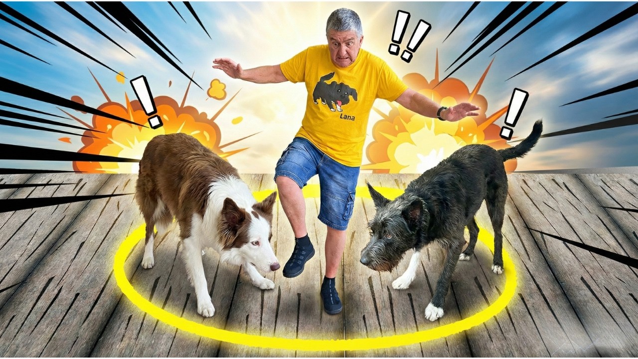 EL ÚLTIMO QUE SALE DEL CÍRCULO… PIERDE 😱🐶