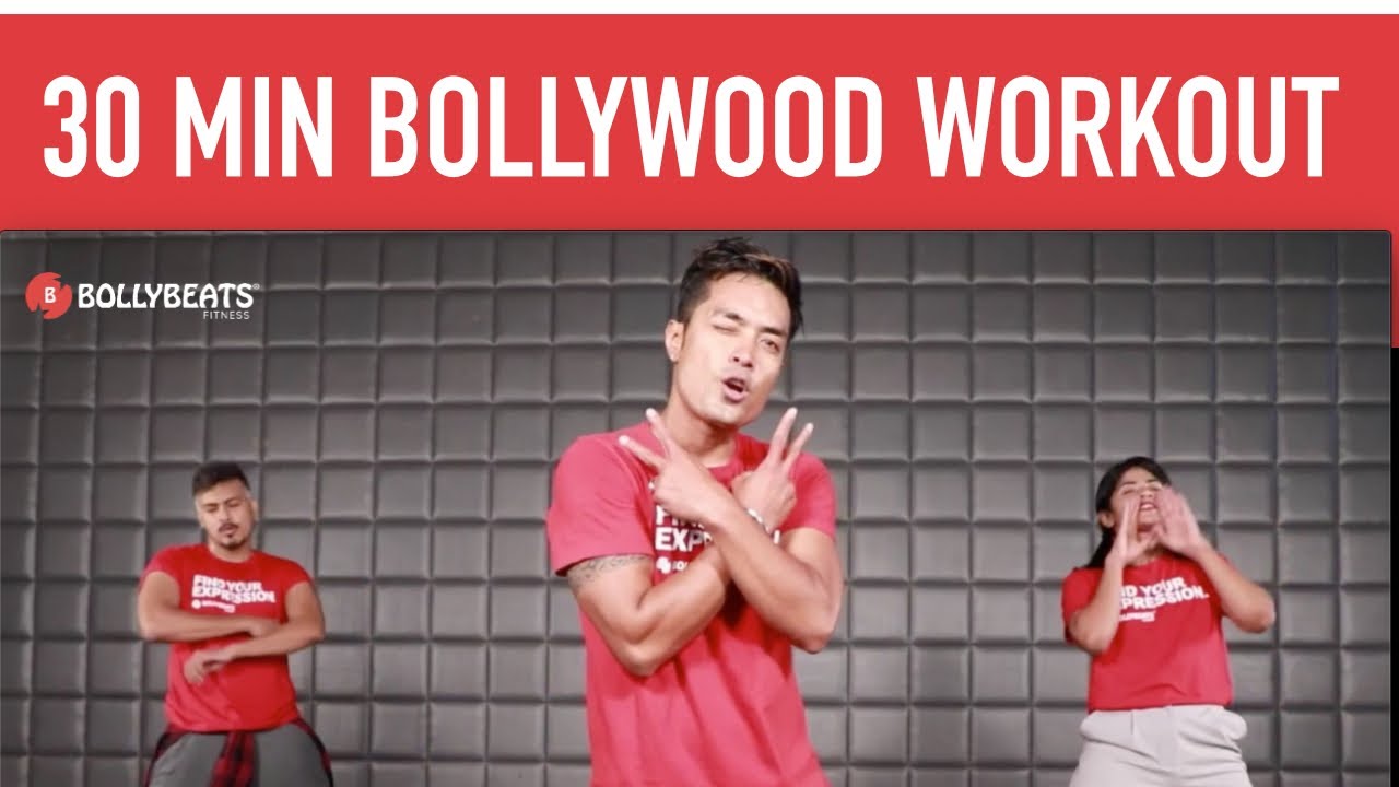Best Bollywood dance fitness home workout | 30 Min Fat burning cardio for weight loss | BollyBeats