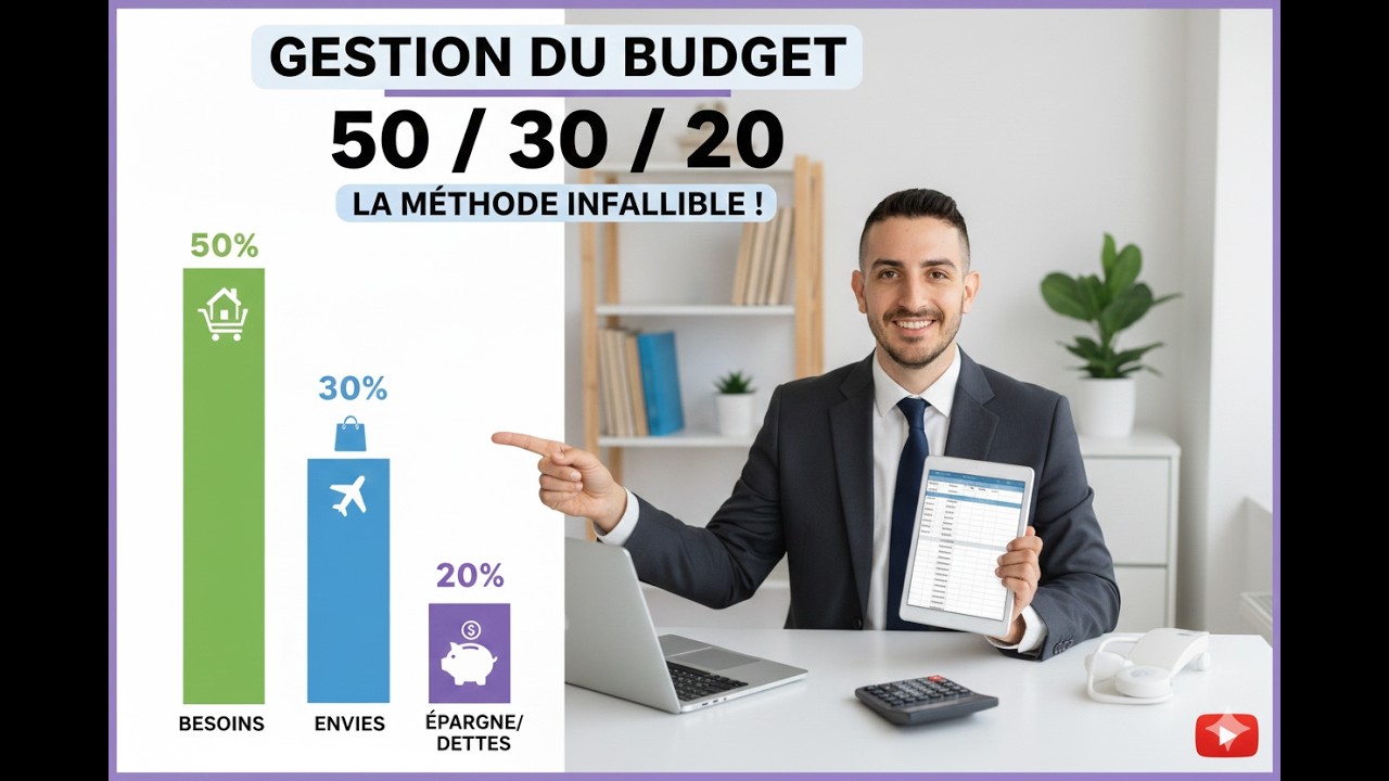 👉 Stop Galère d'Argent : La Seule Règle (50/30/20) Qui Sauve Ton Budget !