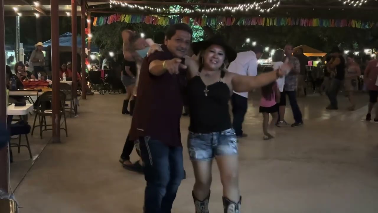 Ricky Naranjo y Los Gamblers in Von Ormy, Texas. 09/27/25 Conjunto Music & Dancing