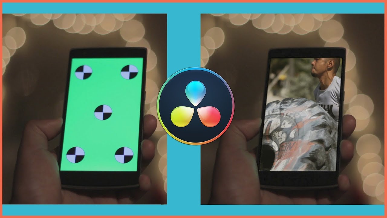 Replace your phone screen in Resolve (including reflections!)