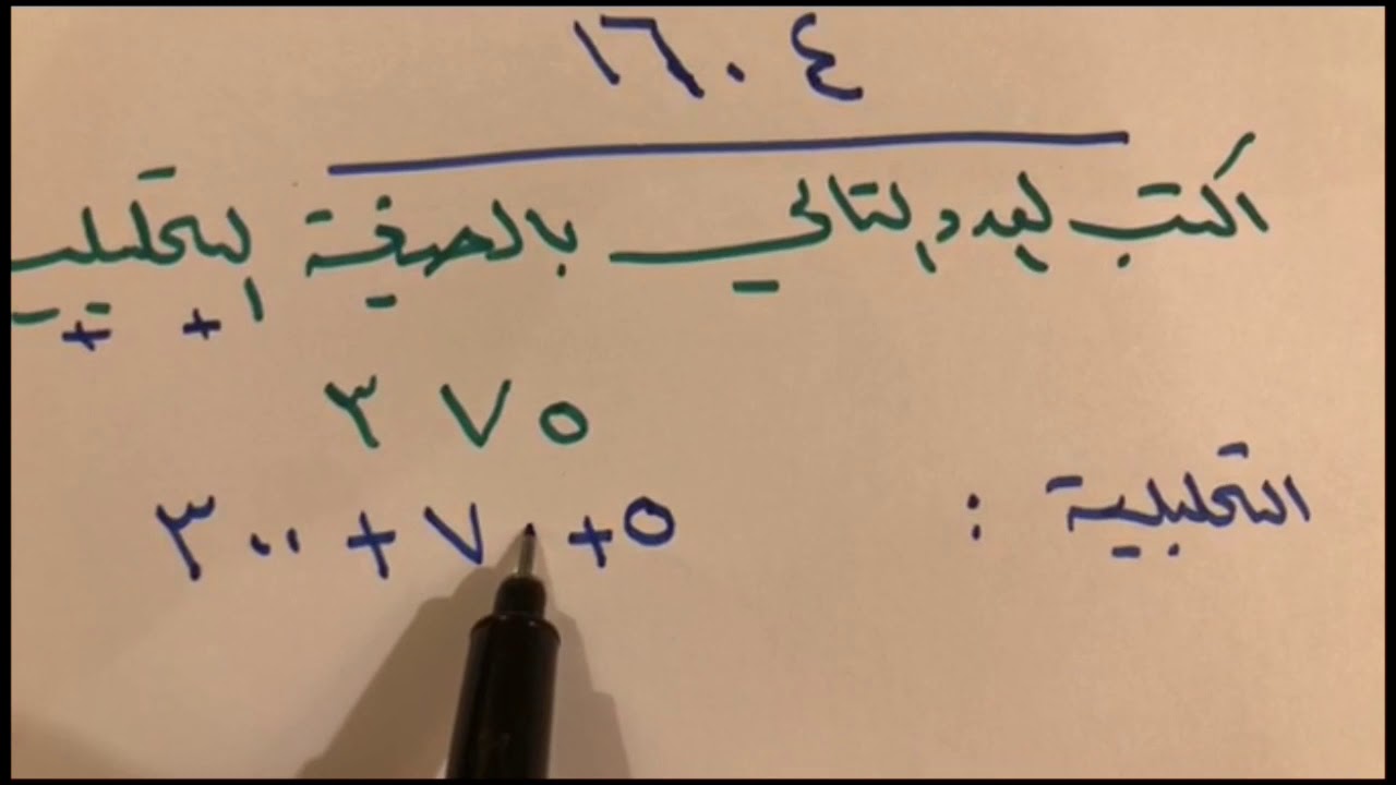 ملخص شرح الفصل الأول للصف الثالث الابتدائي الفصل الدراسي الأول