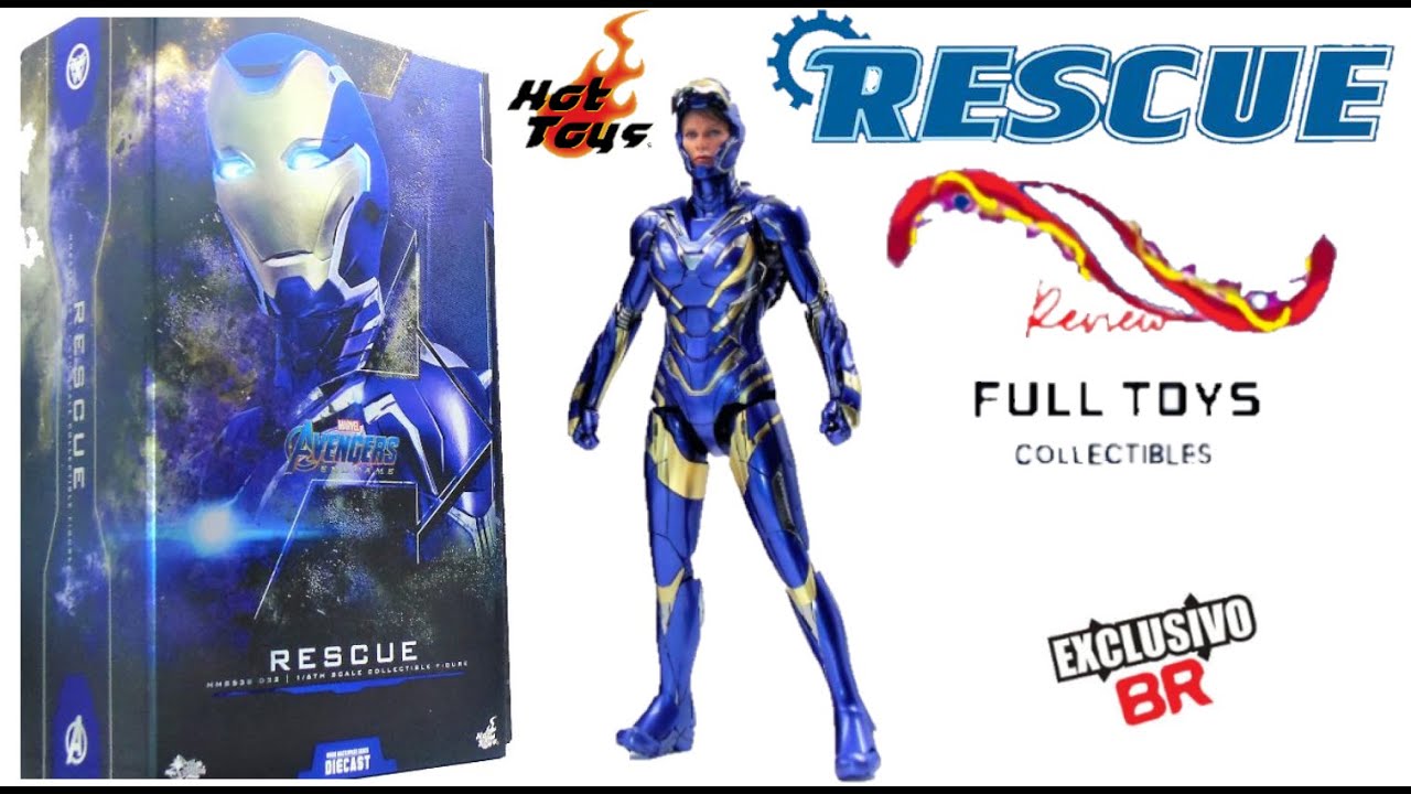 [Hot Toys Rescue Avengers Endgame Unboxing & Review BR / FULLTOYS RVW]