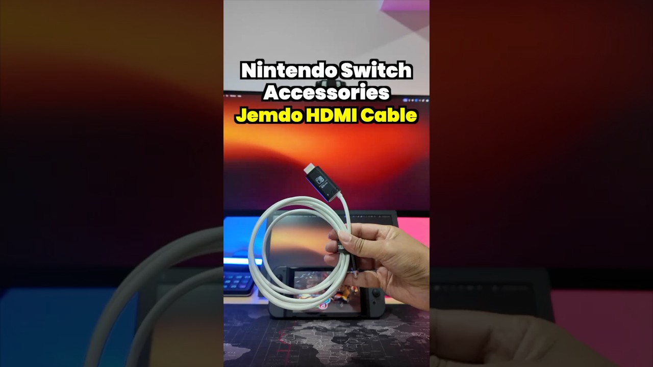 The PERFECT dock-less solution for your Nintendo Switch / Switch 2. 
