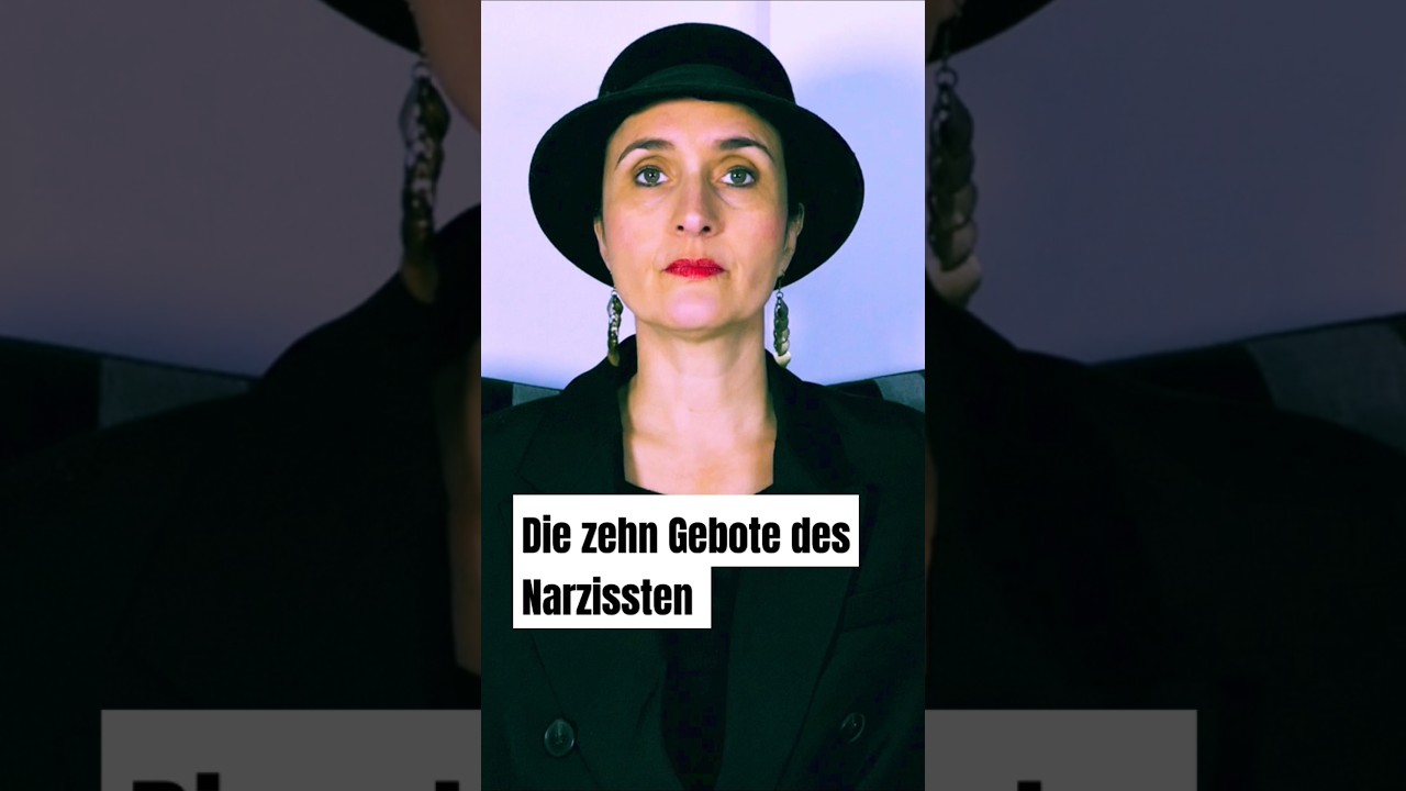 Die zehn Gebote des Narzissten #narzissmus #toxisch