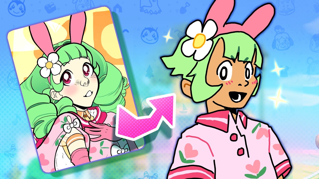 REDRAWING HUMAN ANIMAL CROSSING VILLAGERS || 5 years later!