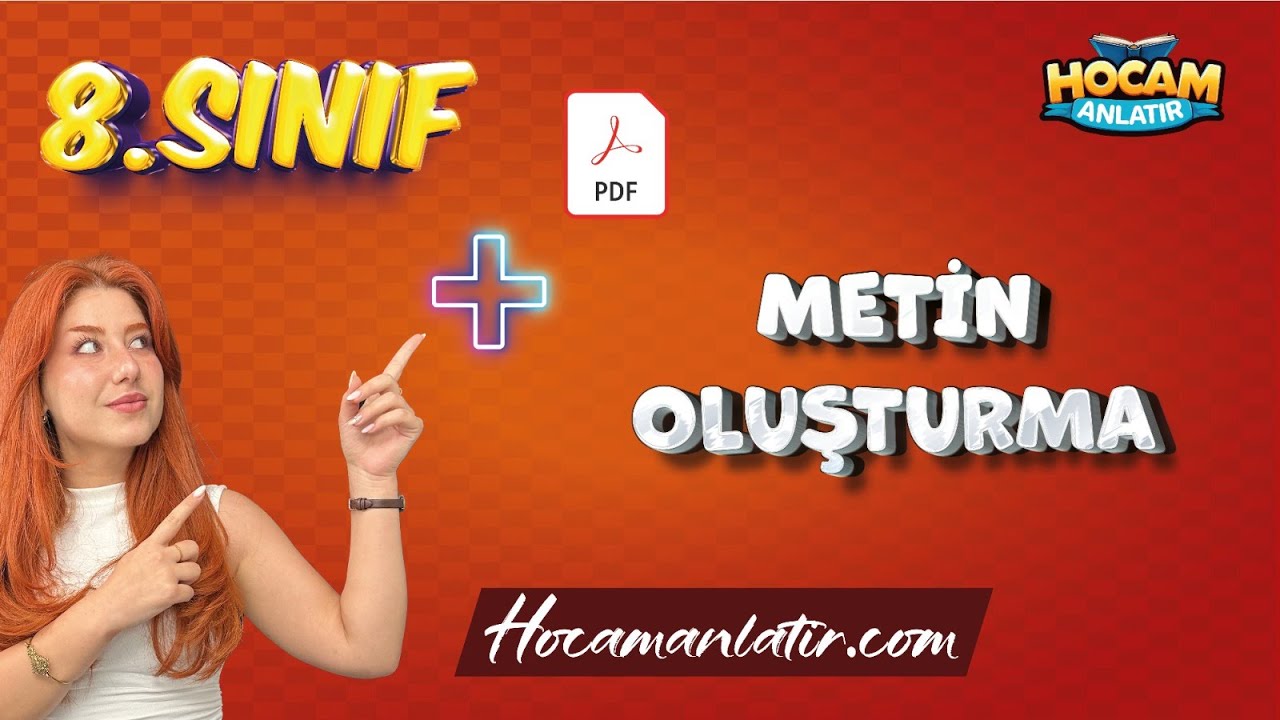 8. Sınıf Türkçe | Metin Oluşturma Konu Anlatımı ve Soru Çözümü #lgs2026