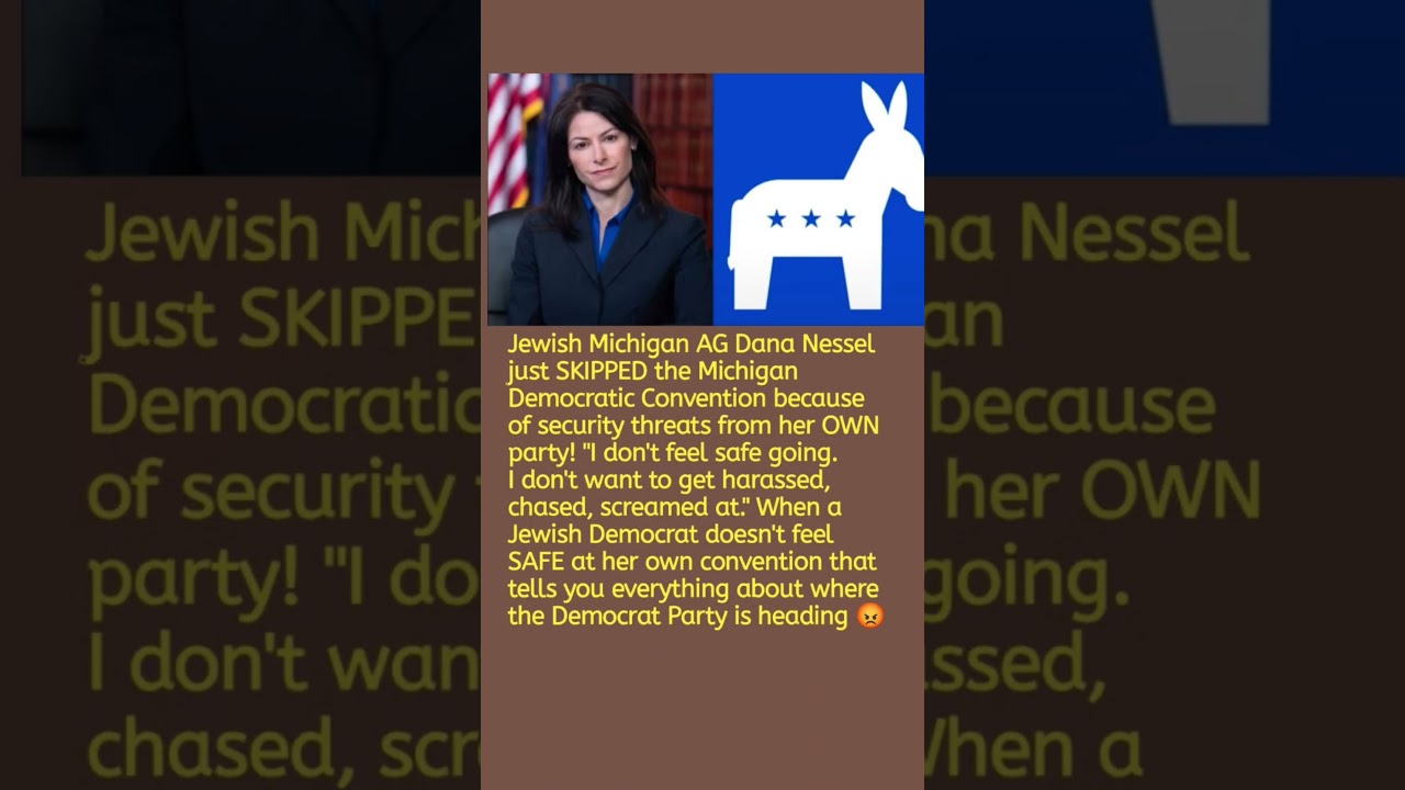 Dana Nessel Skips Michigan Democratic Convention Over Safety Concerns 🇺🇸
