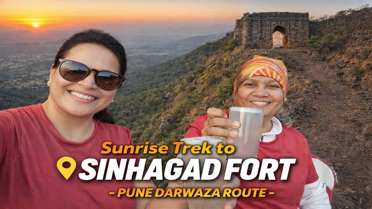 Sunrise Hike to Sinhagad Fort – Pune Darwaza Route