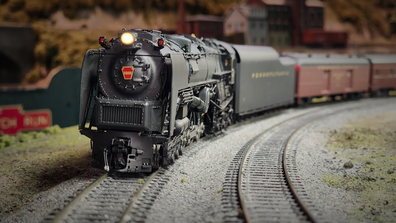 Pennsylvania Railroad HO Scale Train Layout Masterpiece!