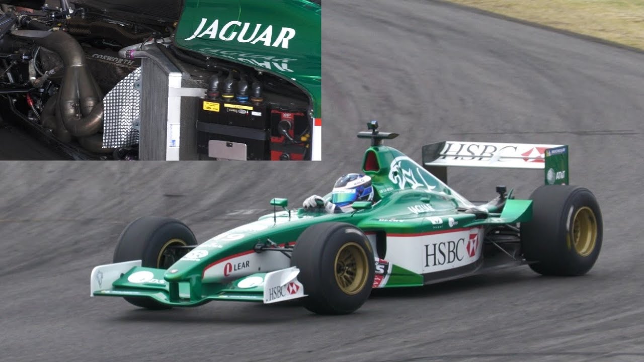 Jaguar R2 Cosworth 3L naturally aspirated V10 F1 car Adelaide Motorsport Festival 2025 Formula 1