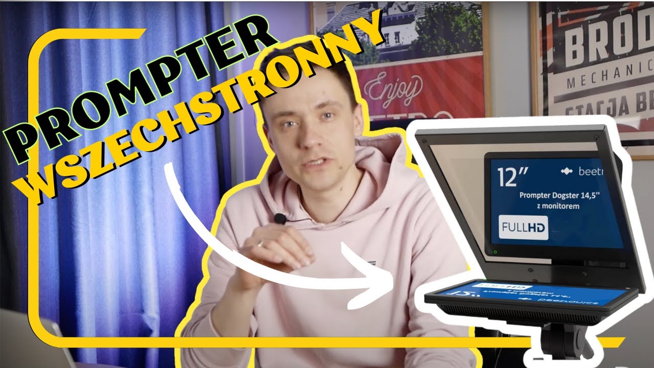 Prompter wszechstronny - czyli taki z monitorem od Beetronics 😍