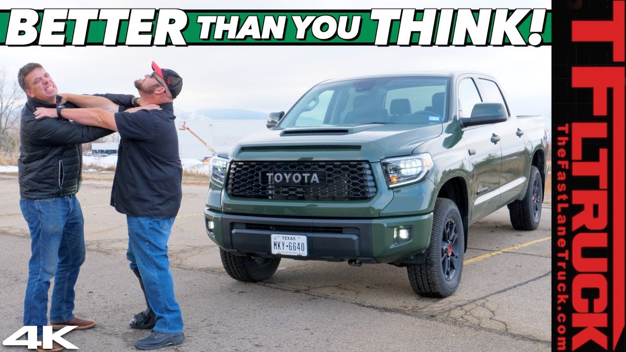 The 2020 Toyota Tundra TRD Pro Is Outdated on Arrival - No, You're Wrong!