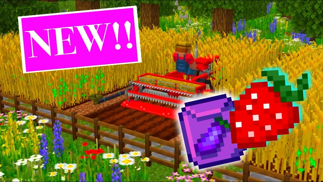 Minecraft’s Best Farming Mod Ever!!!! 
