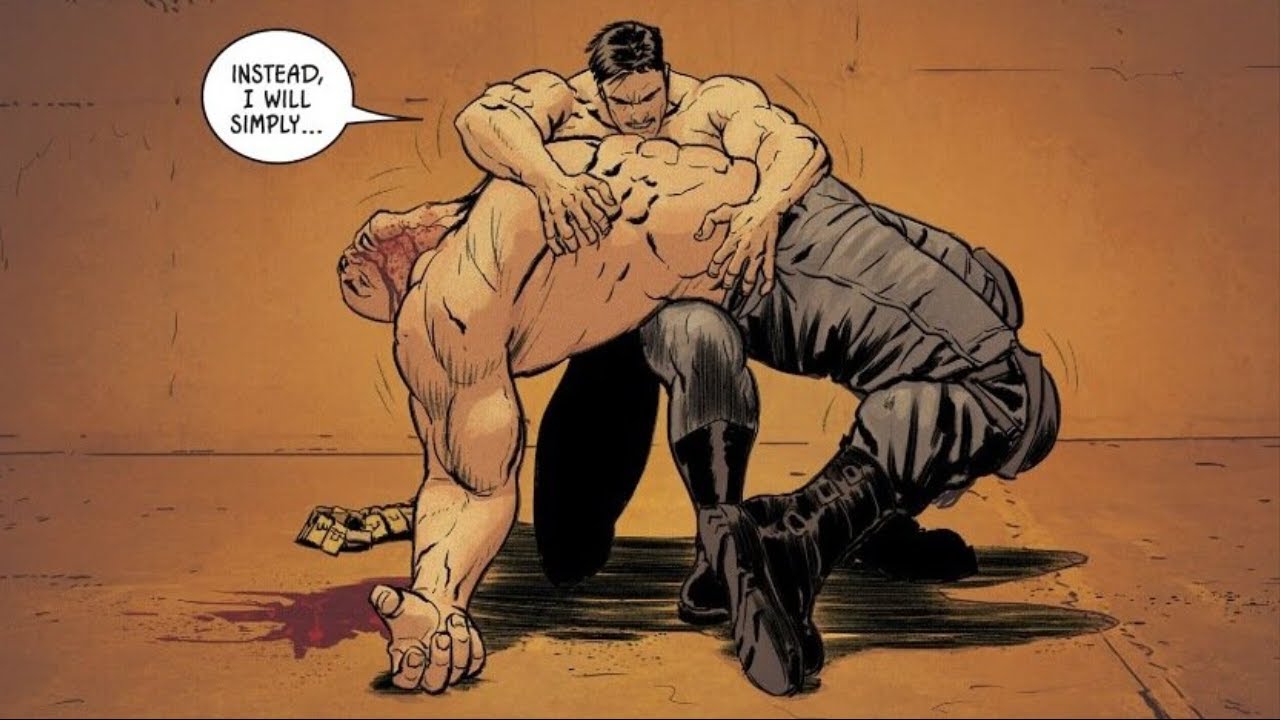 Batman Turns The Tables On Bane