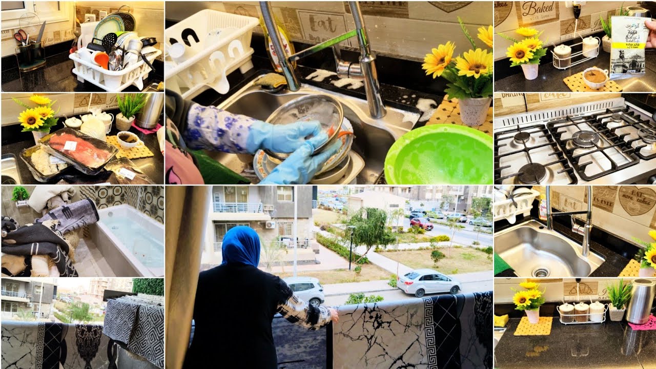 جدول📝تنضيف شهر رمضان🌙بآفكار هتسهل عليكي التنضيف🫧🧽آيام الآمتحانات