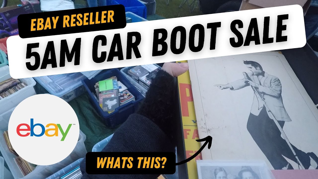 Come With Me To The 5am Car Boot Sale