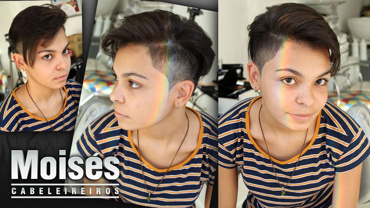 ✂Corte Curto Feminino - Moisés Cabeleireiro