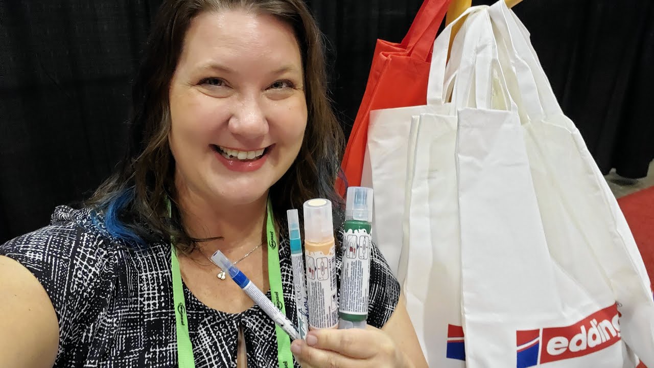 LIVE NAMTA CREATIVATION 2022 - NEW edding Acrylic Markers
