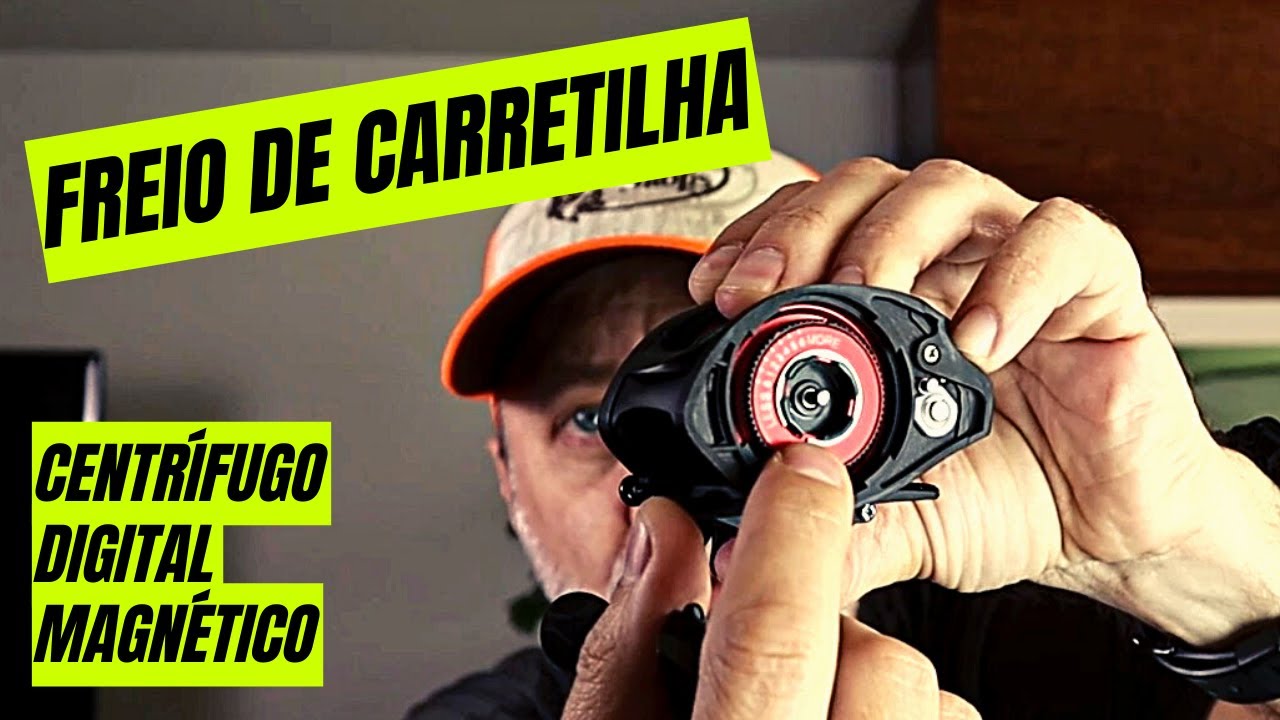 FREIO DE CARRETILHA DE PESCA. Entenda os Tipos.