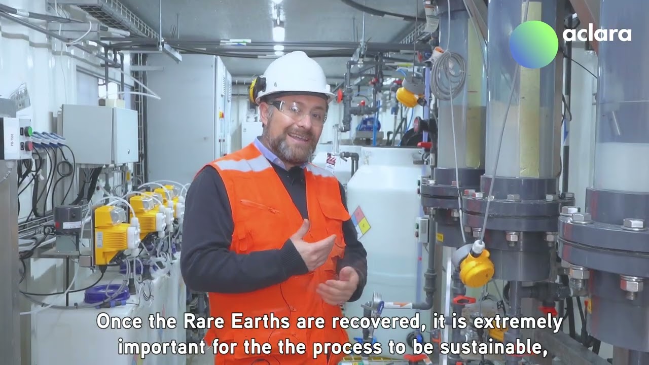 Walkthrough of Aclara's Rare Earths Pilot Plant in Chile
