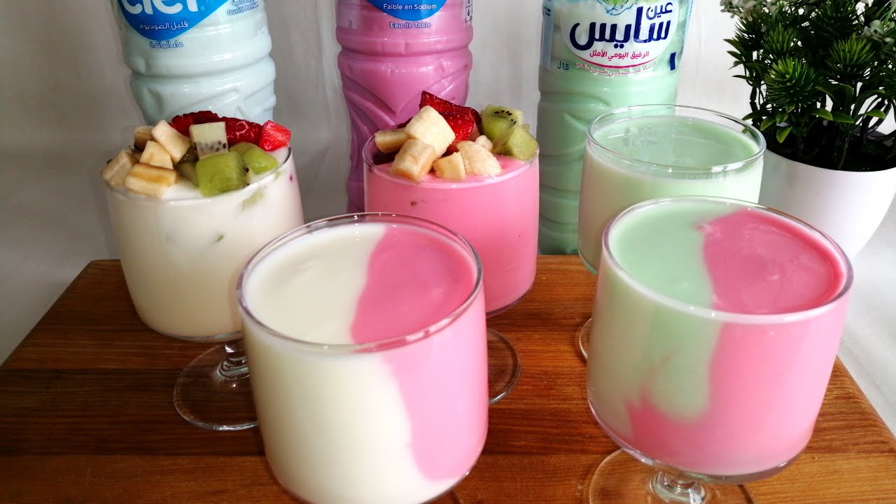 رايب 🌜 بطريقة سهلة وناجح ٪100 3 نكهات👌بدون طنجرة الضغط وبدون حليب مجفف حضريه للسحور رمضان 2022 👍