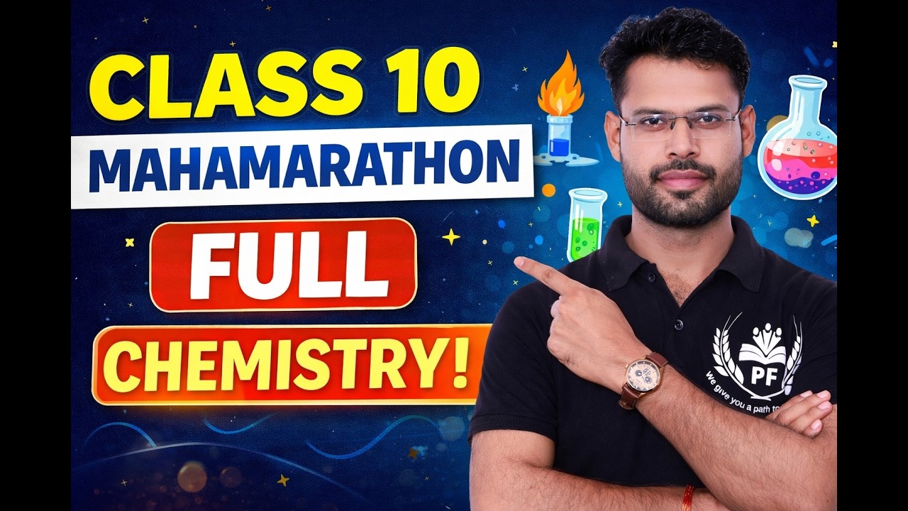 Full Chemistry 🔥🔥I Class 10 I Science Exam I Marathon
