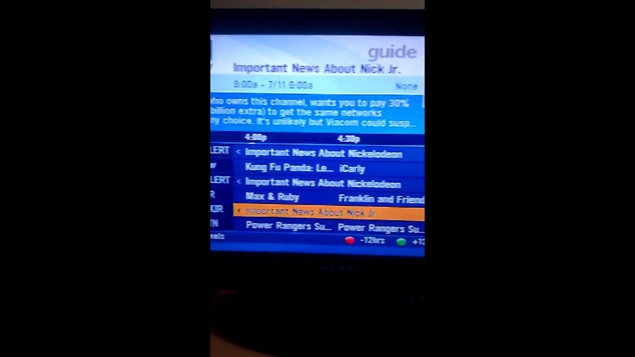 Directv Shutting Down Nick and 24 More Channels