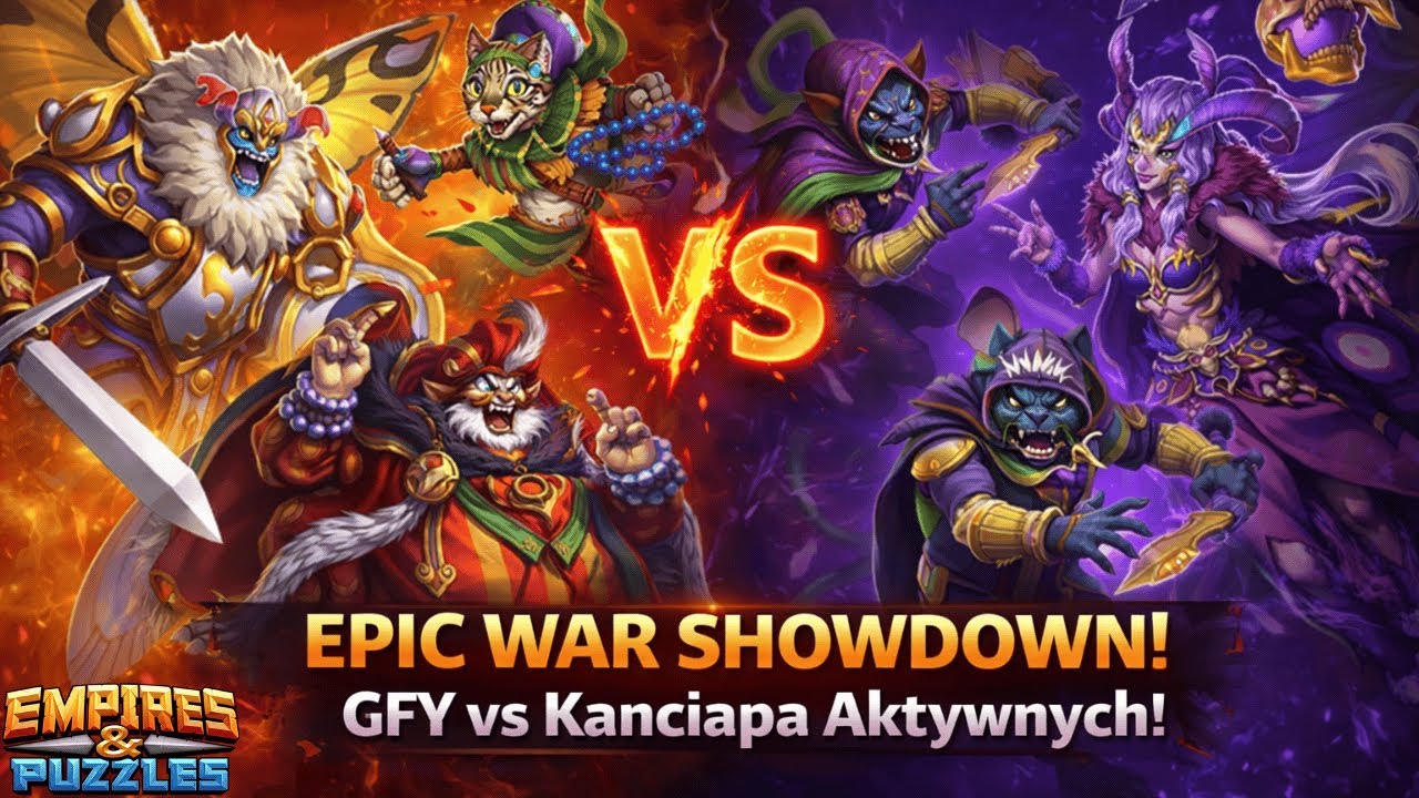 Empires and Puzzles Alliance War: Late Night War Stream