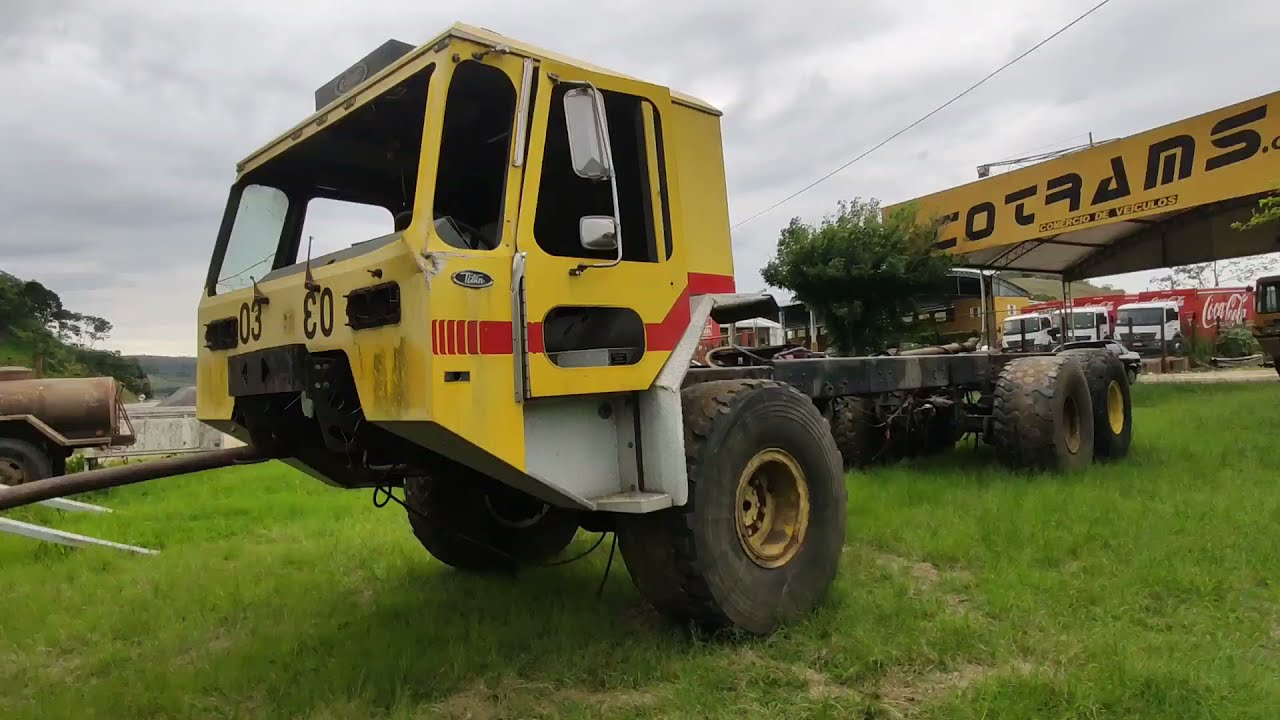 Titan E-one 6x6 para projeto fora de estrada - VENDIDO