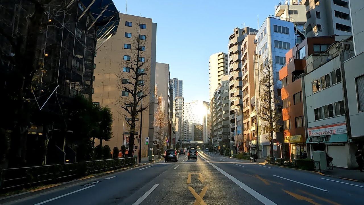 【 Drive 】 ---  Tokyo  ---     東京駅 → 六本木通り → 麻布通り → 明治通り → 池袋