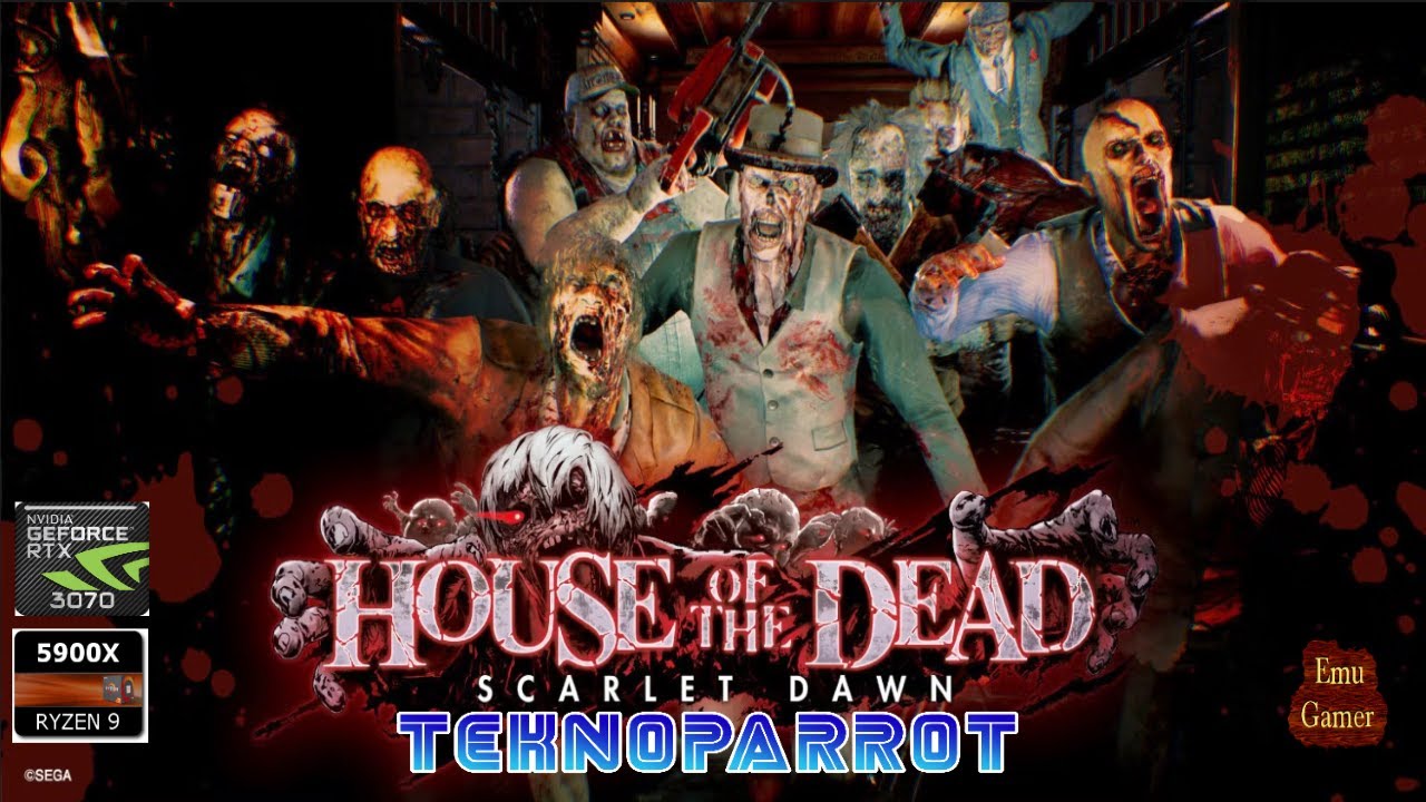 The House of the Dead Scarlet Dawn - Teknoparrot + download (Full Playthrough)