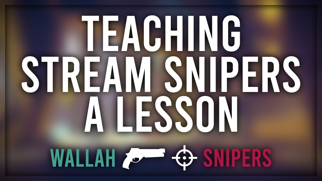 Stream Snipers Tbag Me. What Happens Next Will NOT Shock You. (Trials of Osiris)
