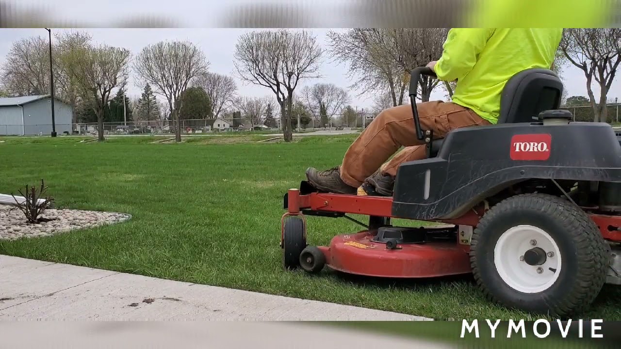 Diy Zero Turn Lawn Striper/First Cut Of The Season