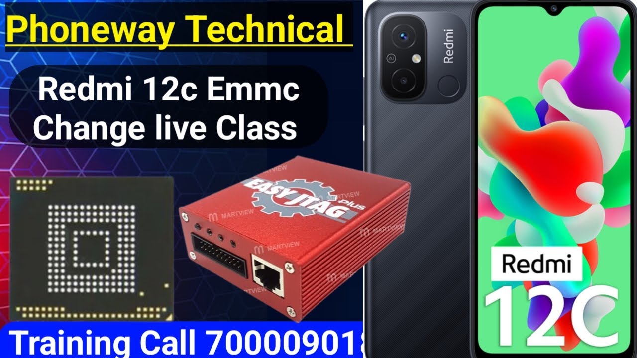 Redmi 12c Emmc Change Live Class 